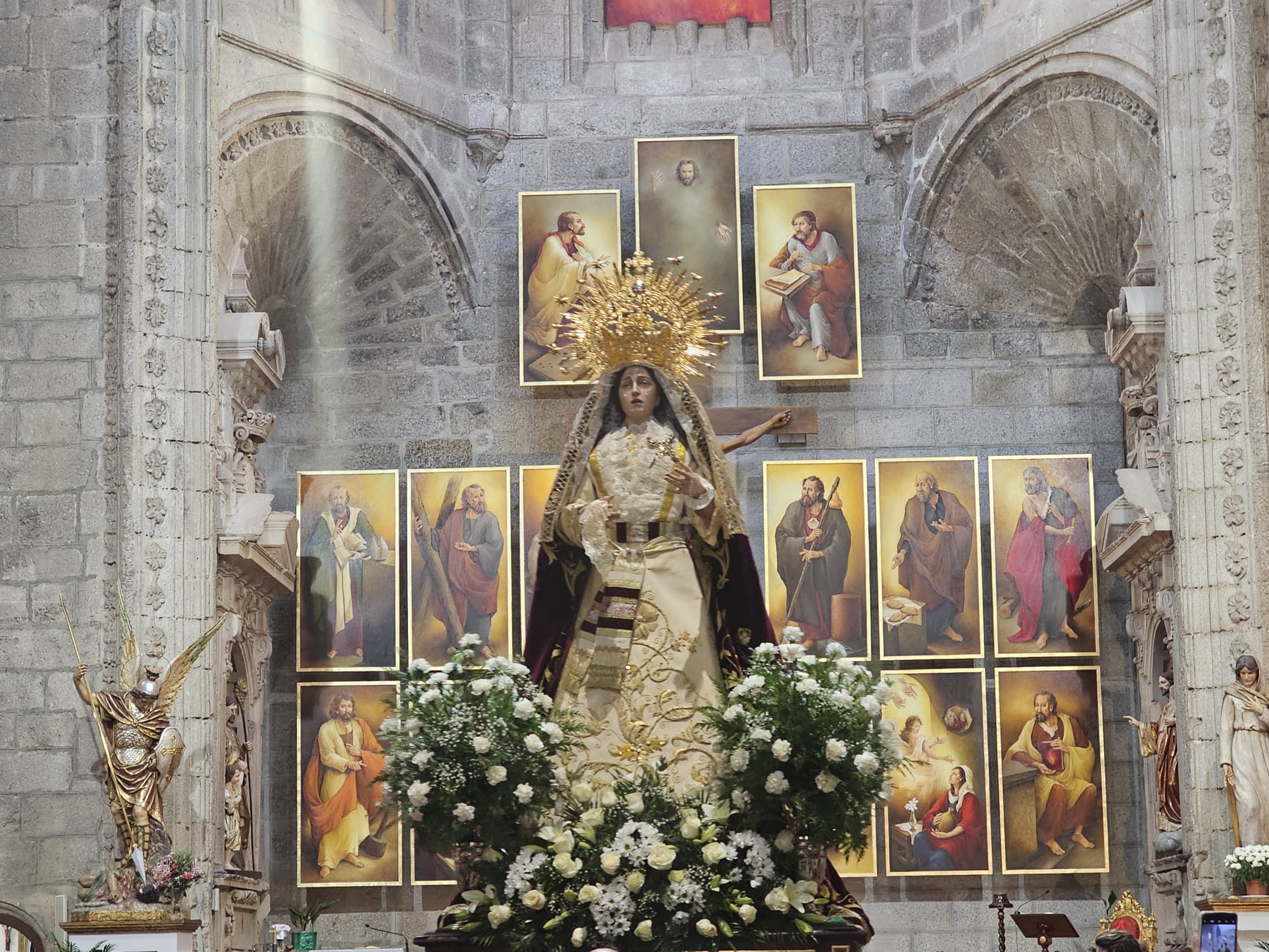 Nuestra Señora de las Lágrimas participará en la procesión del Encuentro, el Jueves Santo