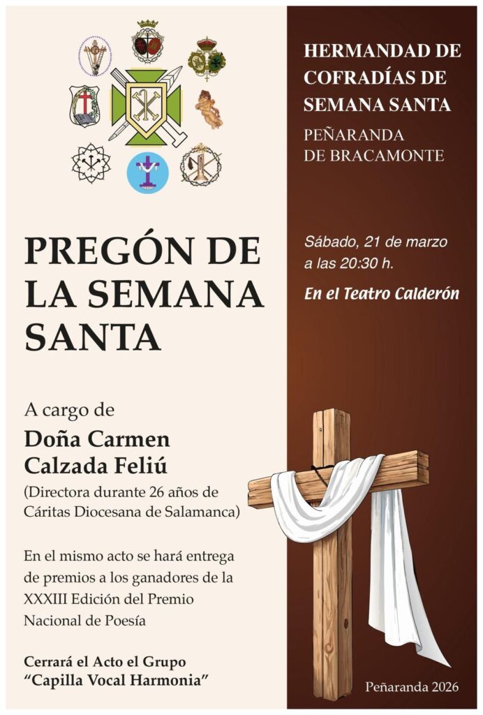 Cuenta atrás para el gran acto cultural de la Hermandad de Cofradías